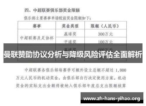 曼联赞助协议分析与降级风险评估全面解析