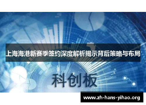 上海海港新赛季签约深度解析揭示背后策略与布局