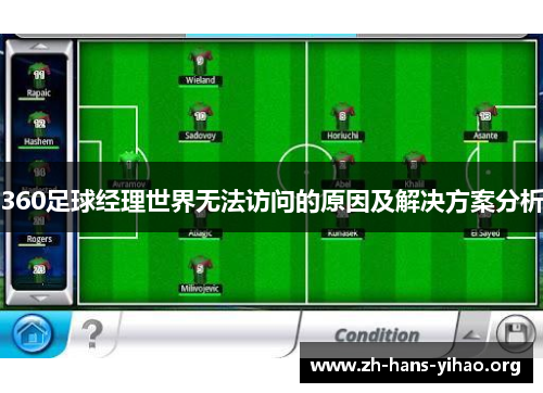 360足球经理世界无法访问的原因及解决方案分析 360足球经理世界无法访问的原因及解决方案分析