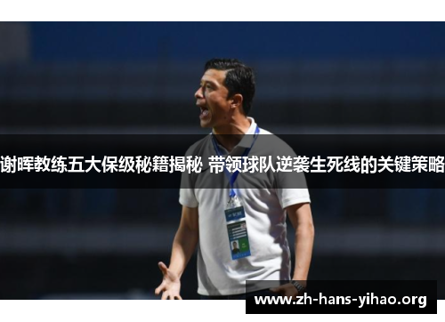 谢晖教练五大保级秘籍揭秘 带领球队逆袭生死线的关键策略 谢晖教练五大保级秘籍揭秘 带领球队逆袭生死线的关键策略